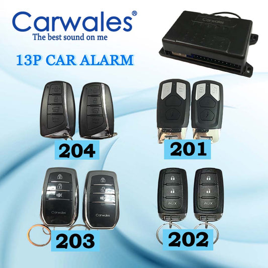 Carwales 13P Universal Car Alarm System Set HALF