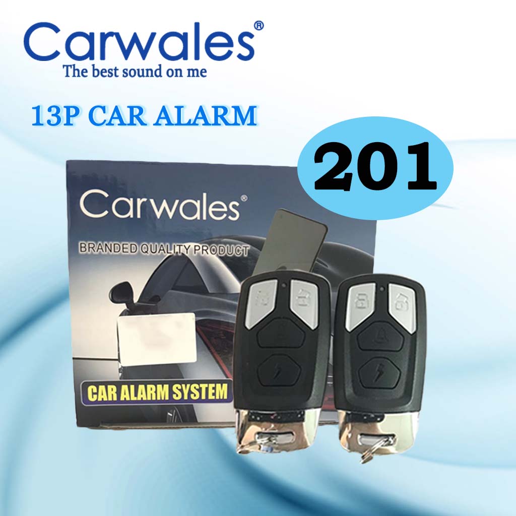 Carwales 13P Universal Car Alarm System Set HALF