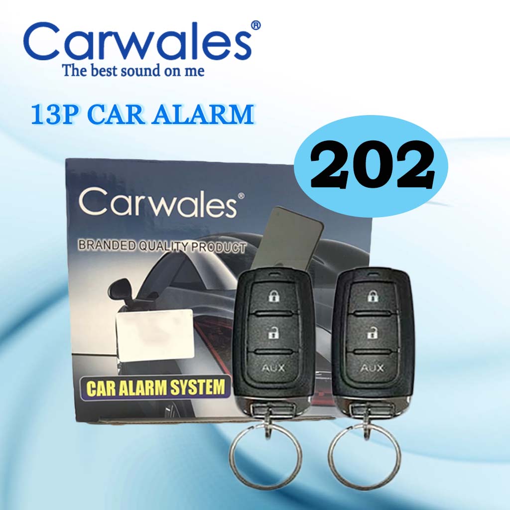 Carwales 13P Universal Car Alarm System Set HALF