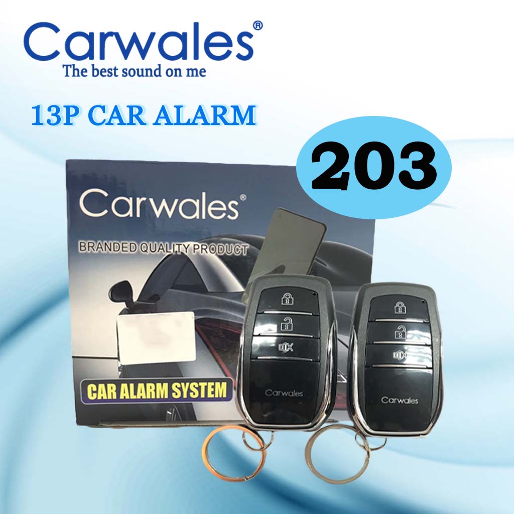 Carwales 13P Universal Car Alarm System Set HALF