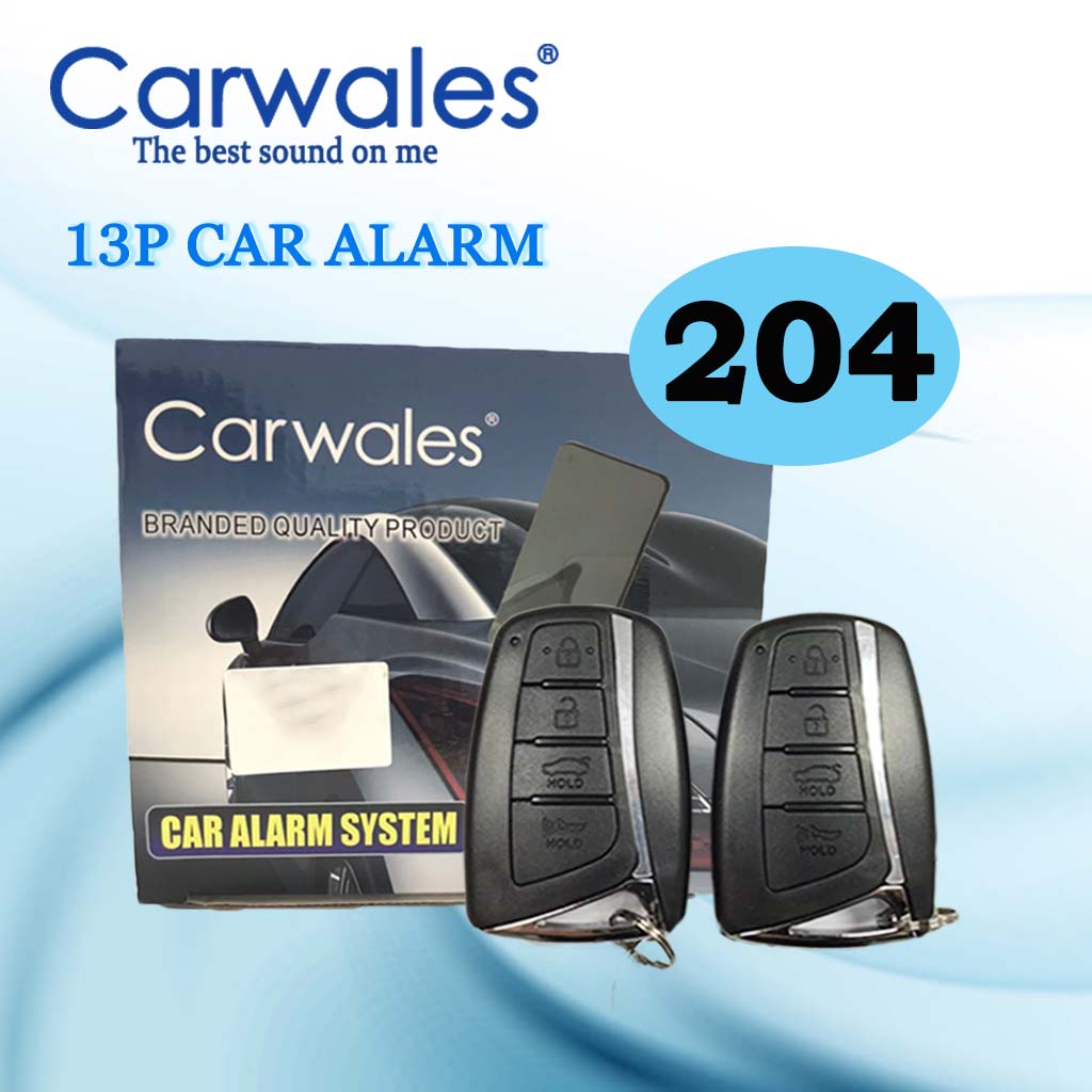 Carwales 13P Universal Car Alarm System Set HALF