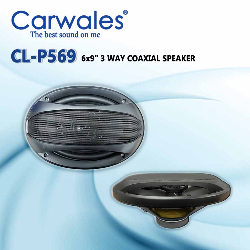 Carwales CL-P569 6 x 9" 3 Way Coaxial Speaker