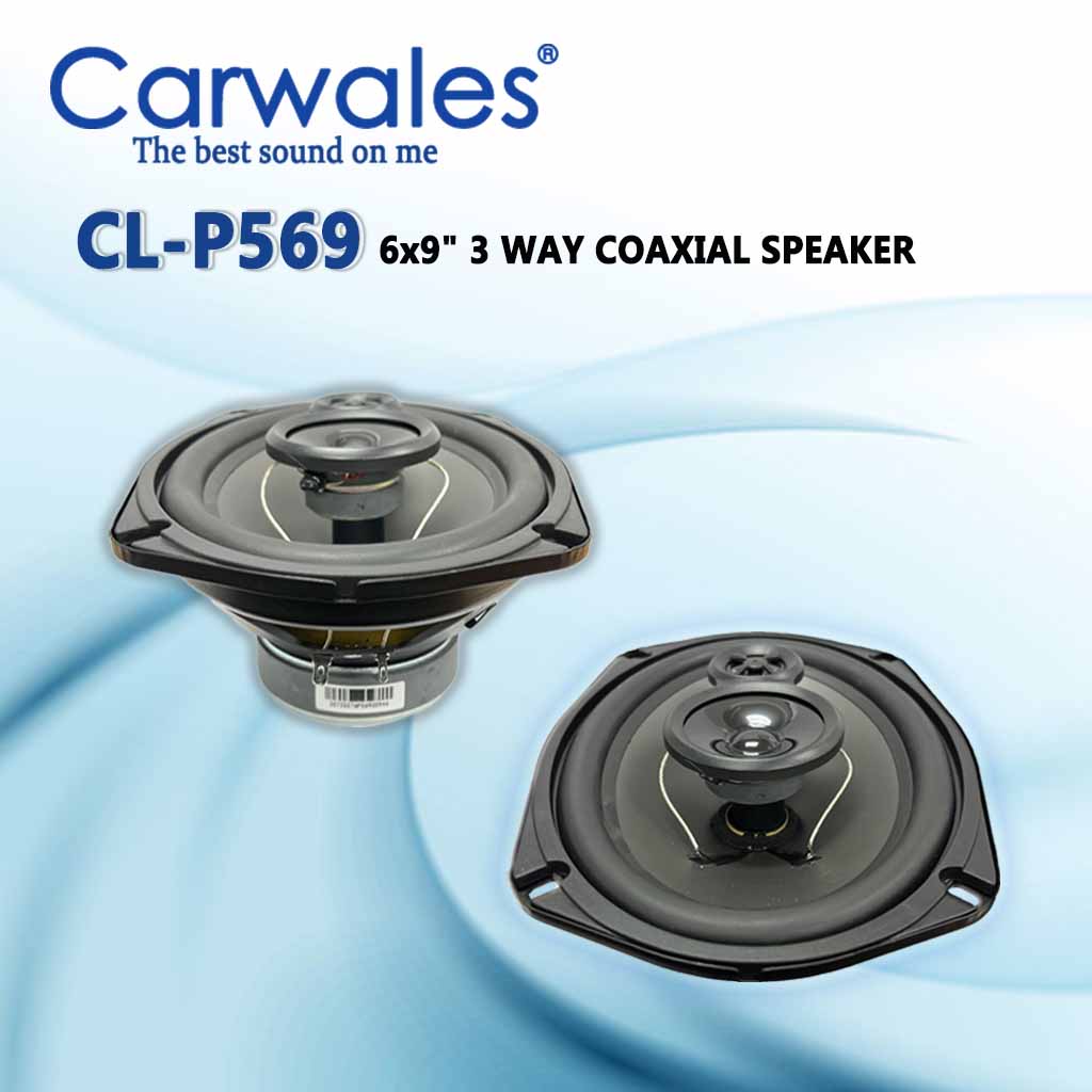 Carwales CL-P569 6 x 9" 3 Way Coaxial Speaker