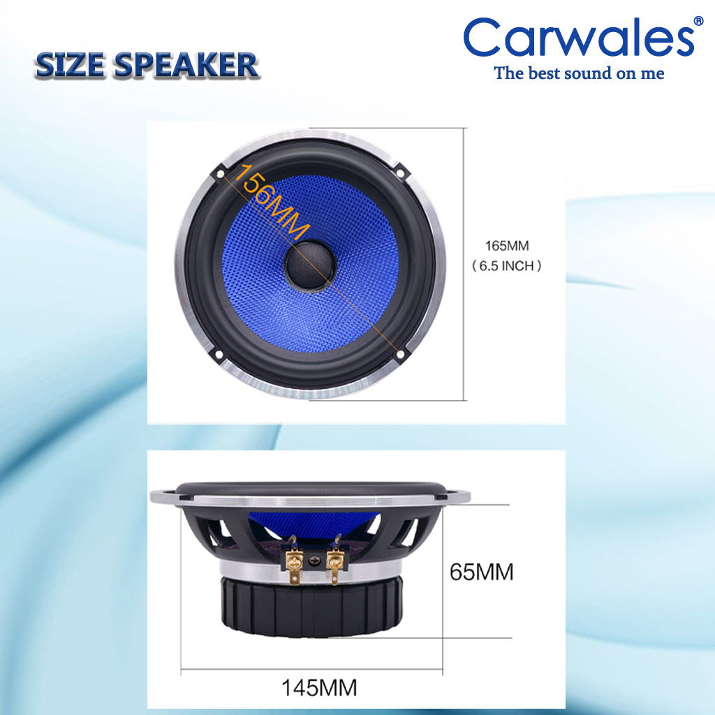 Carwales CL-65.2R 6 - 1/2" 2 Way Car Compound Speaker
