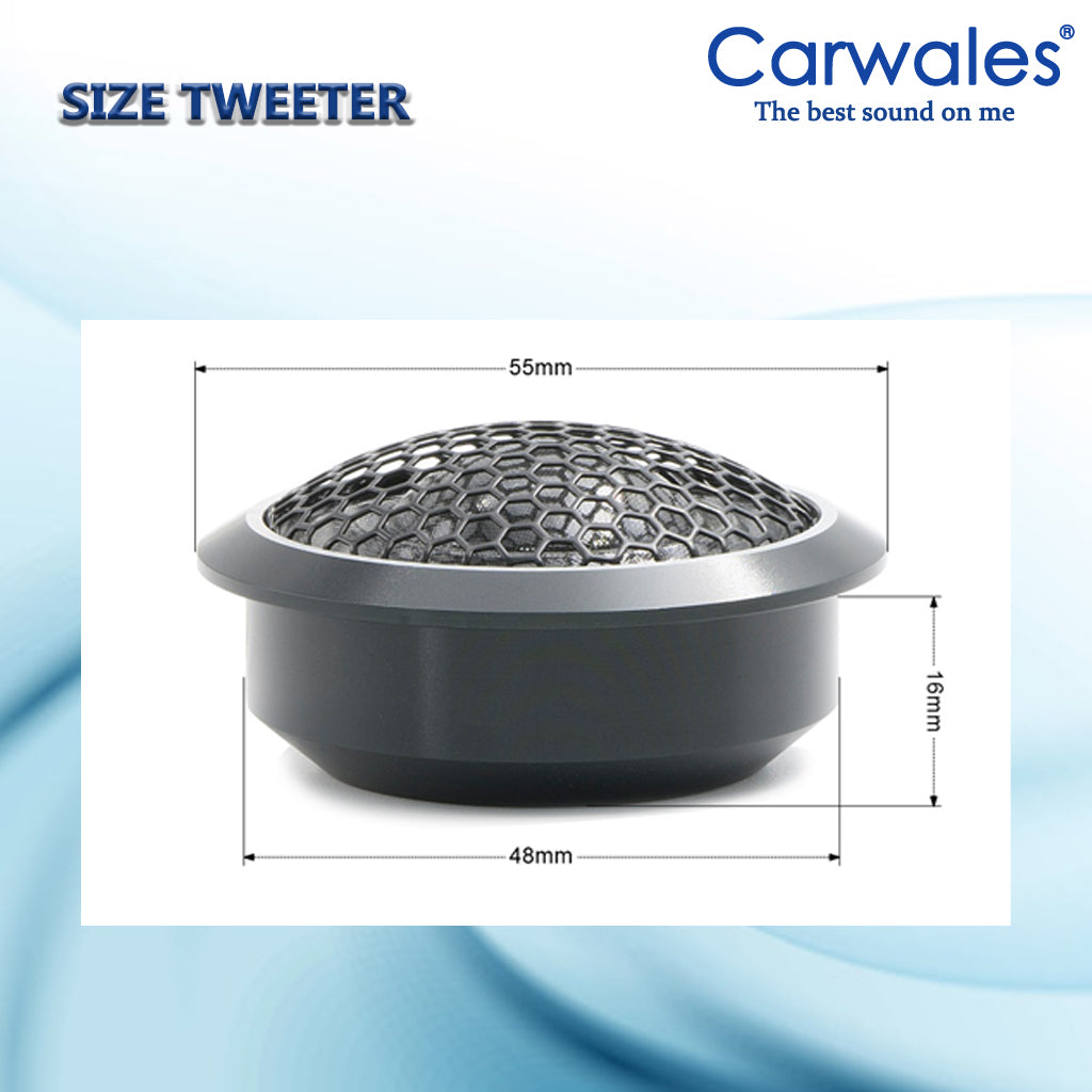 Carwales CL-65.2R 6 - 1/2" 2 Way Car Compound Speaker