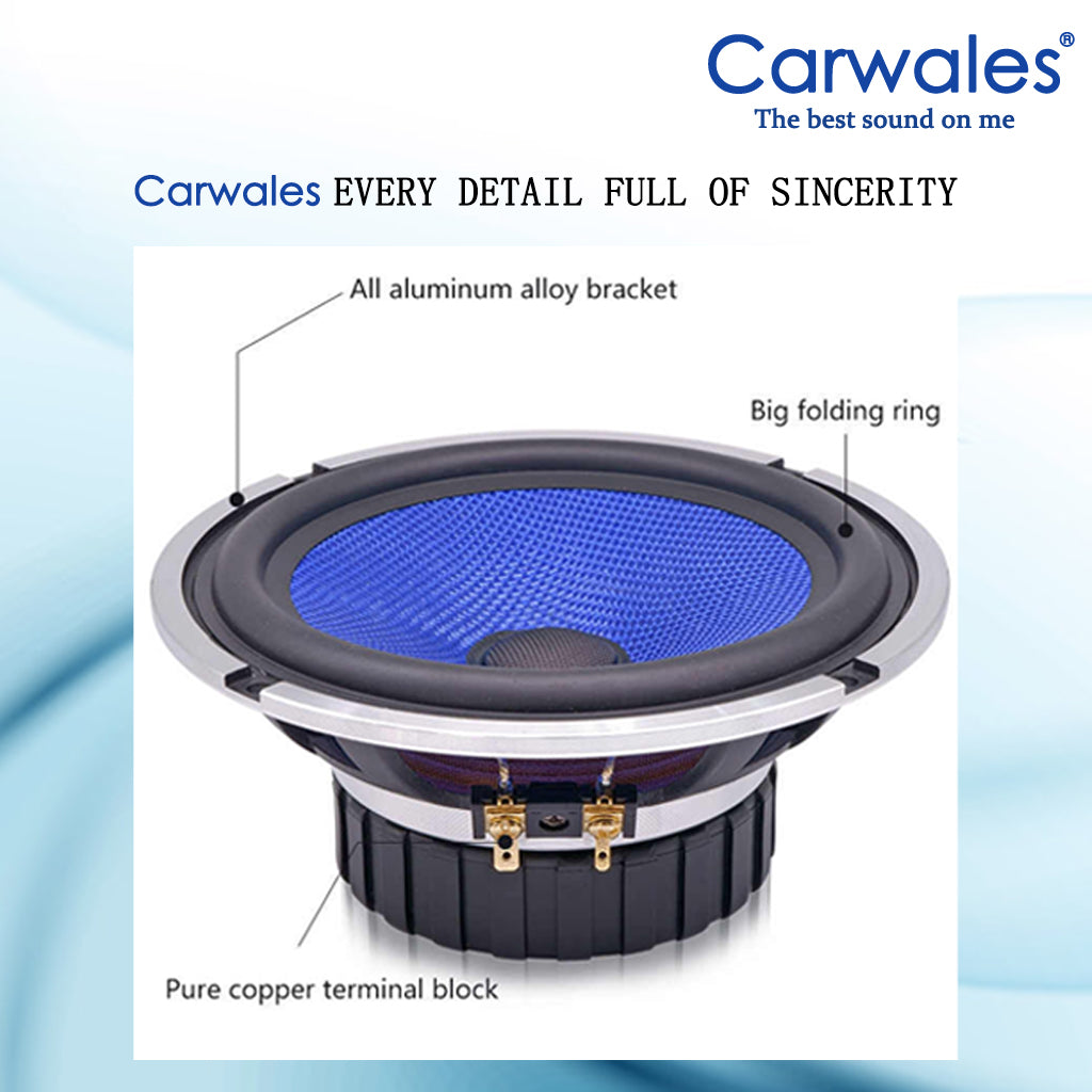 Carwales CL-65.2R 6 - 1/2" 2 Way Car Compound Speaker