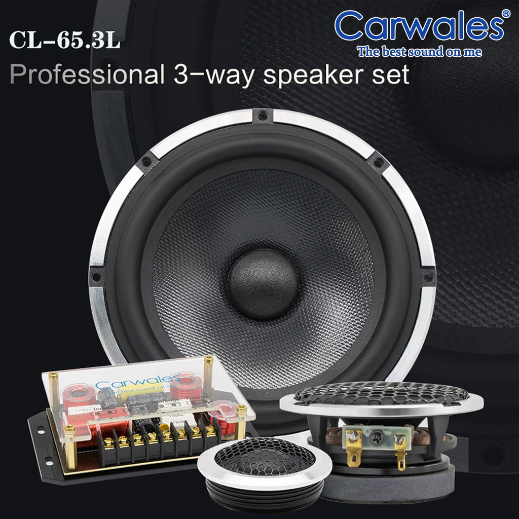 Carwales CL-65.3L 6 - 1/2" 3 Way Car Compound Speaker