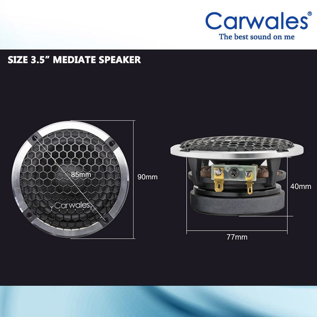 Carwales CL-65.3L 6 - 1/2" 3 Way Car Compound Speaker