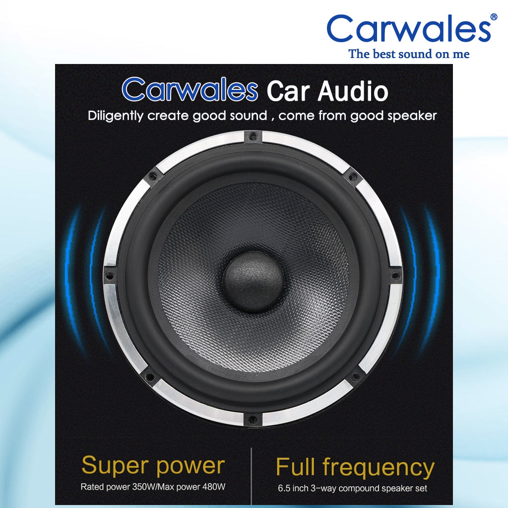 Carwales CL-65.3L 6 - 1/2" 3 Way Car Compound Speaker