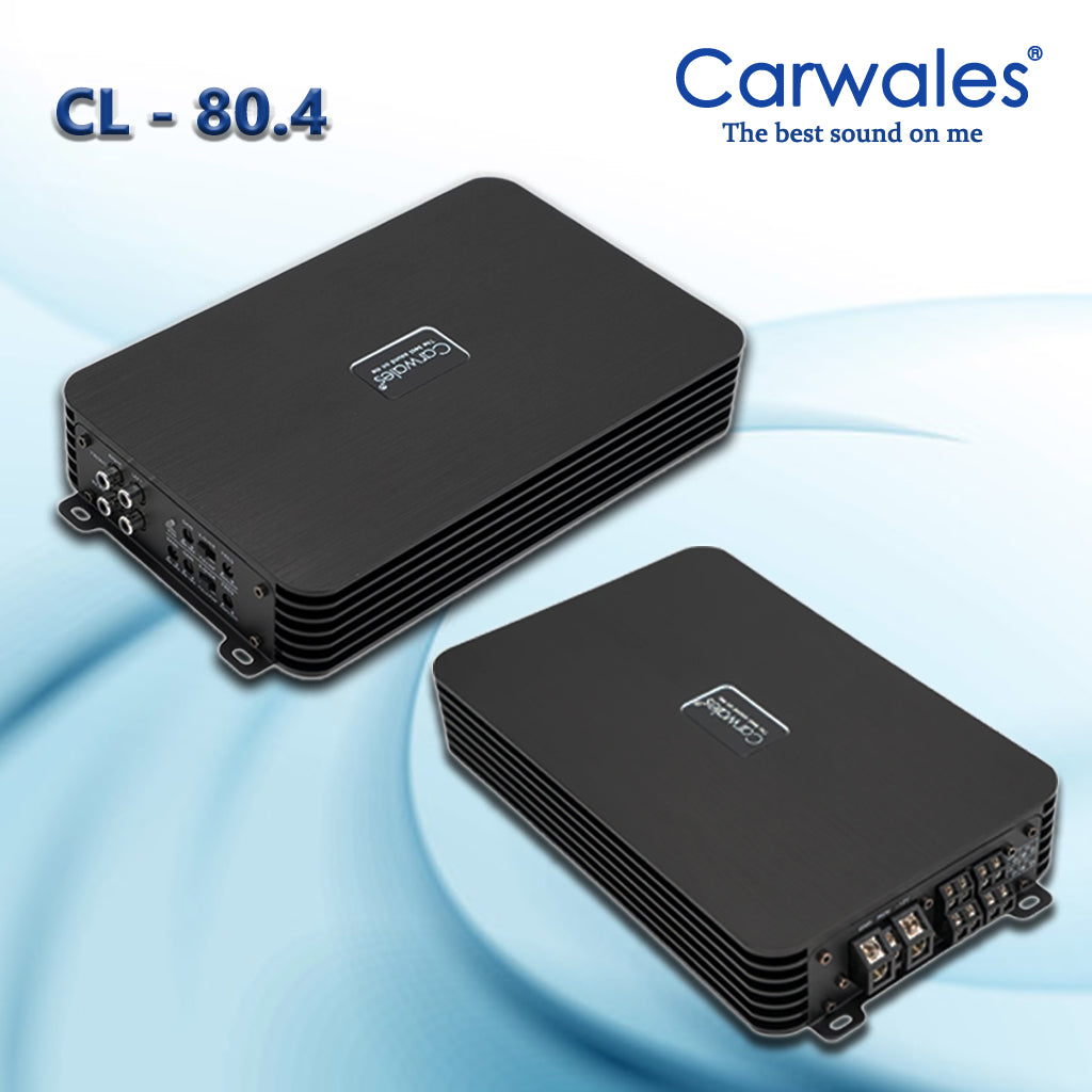 Carwales CL-80.4 Car Audio 4 Channel Power Amplifier