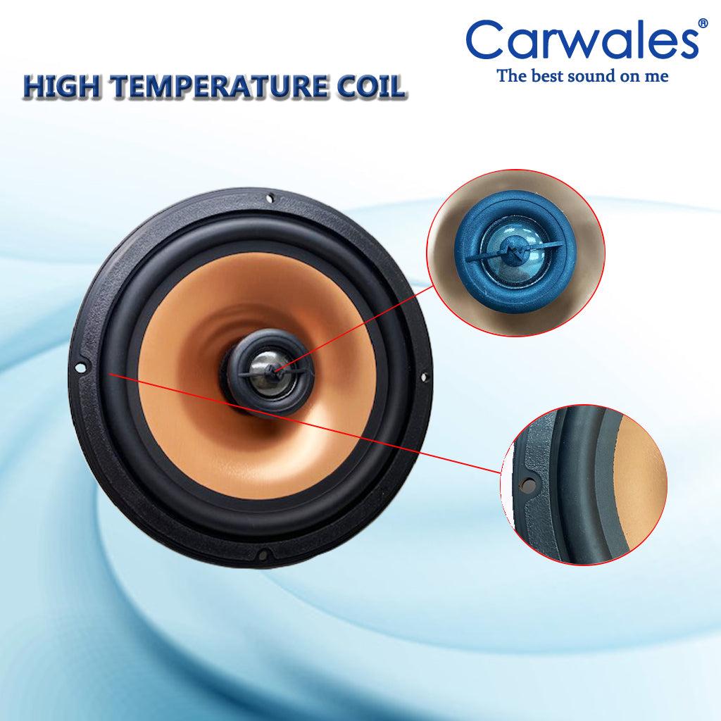 Carwales CL-A765 6.5" 2 Way 250 Watts Coaxial Speaker