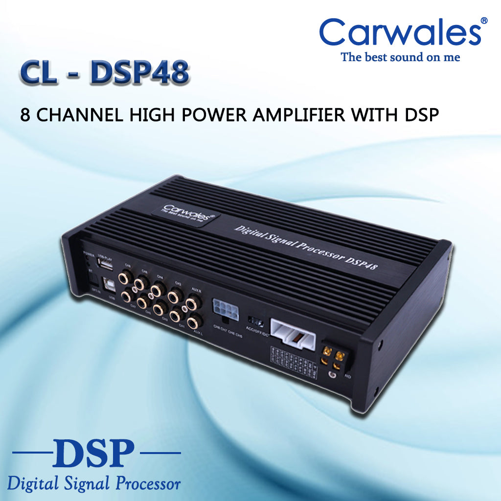 Carwales CL-DSP48 Car Audio Digital Signal Processor