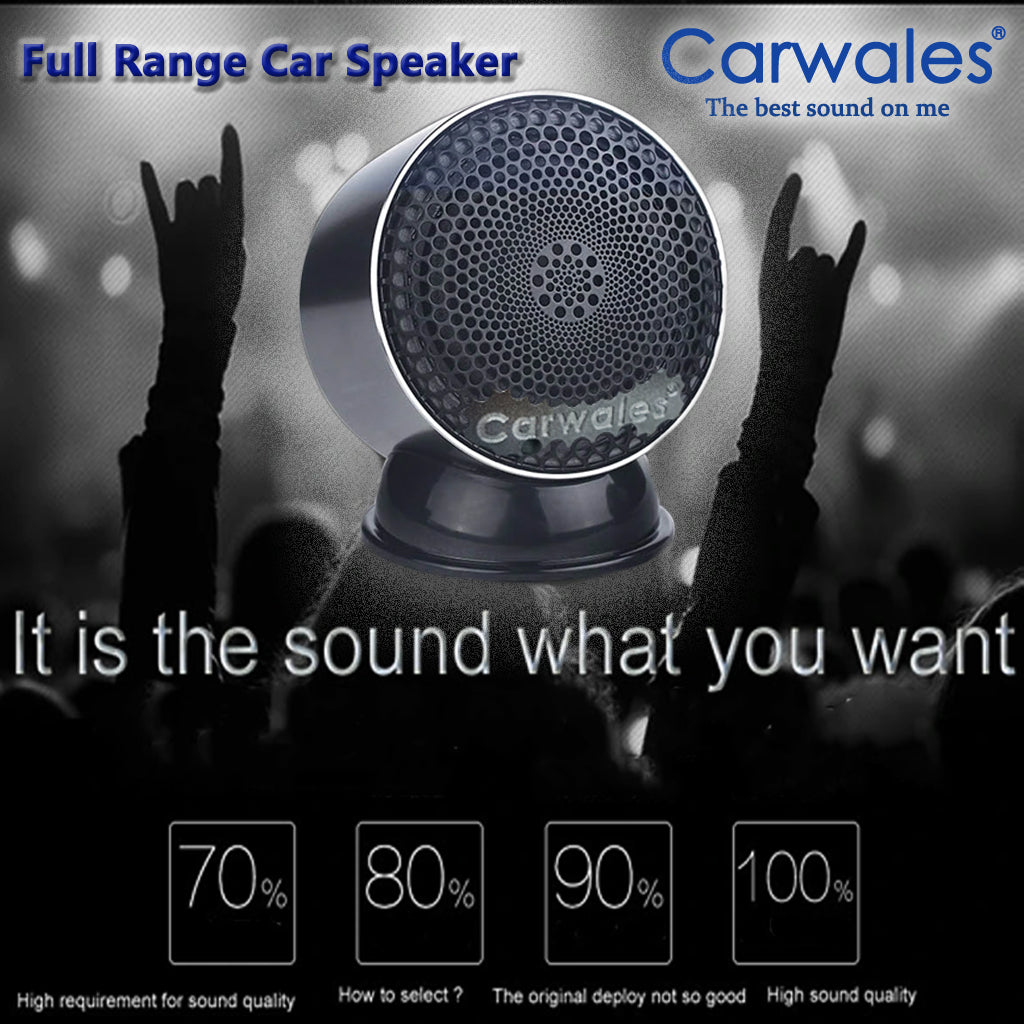 Carwales CW-208C 2" Full Range Speaker With Bass