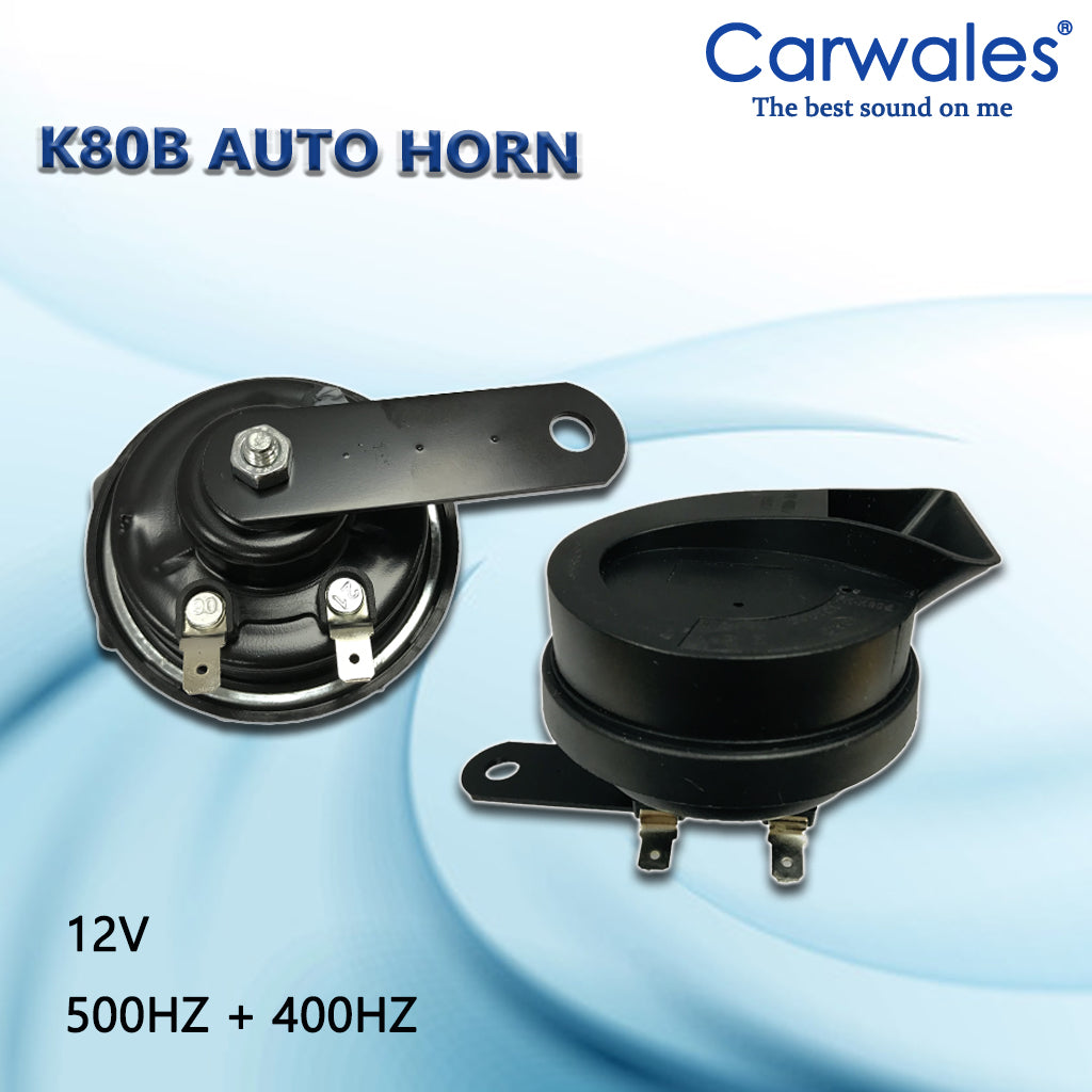 Carwales K80B Electromagnetic 2pcs Universal Auto Horn