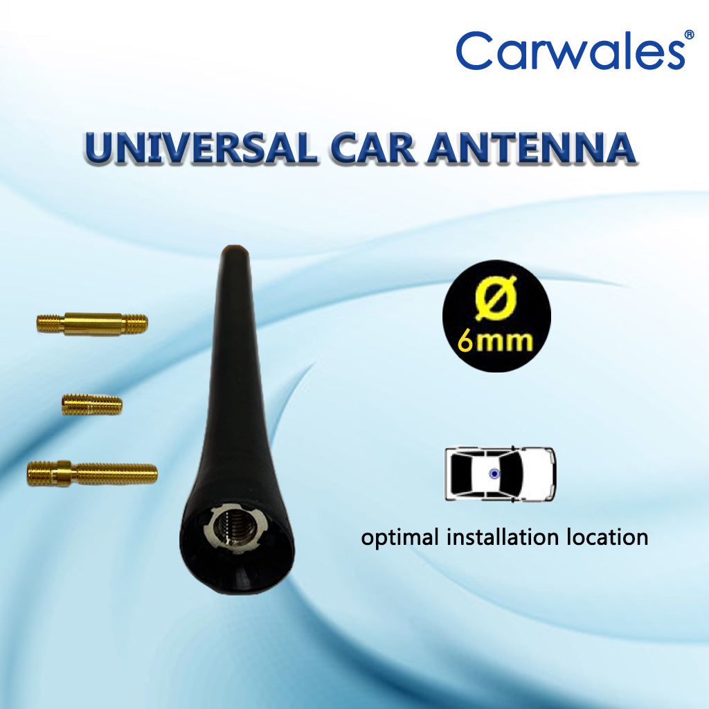 Carwales CW-30 Car Roof Replacement Mast AM FM Antenna For All Universal Car