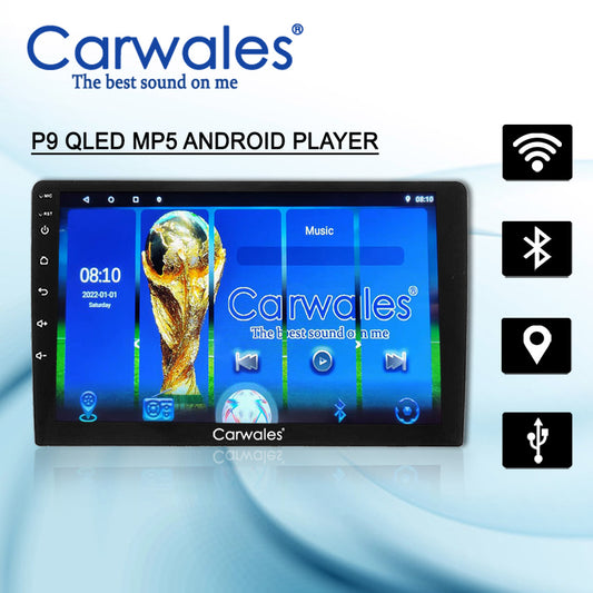 Carwales P9 QLED MP5 Android Player With Socket