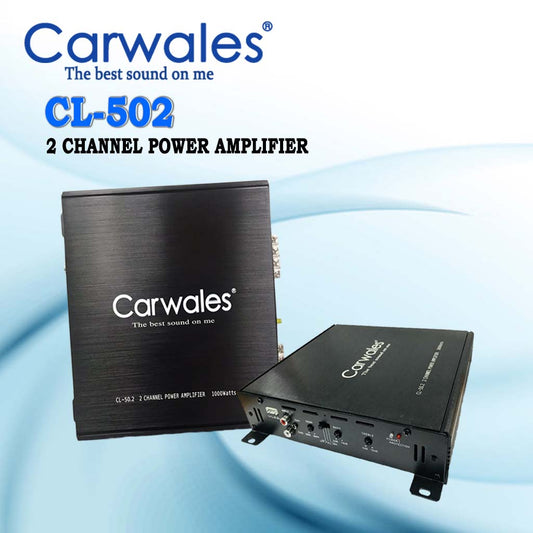 Carwales CL-502 Car Audio 2 Channel Power Amplifier