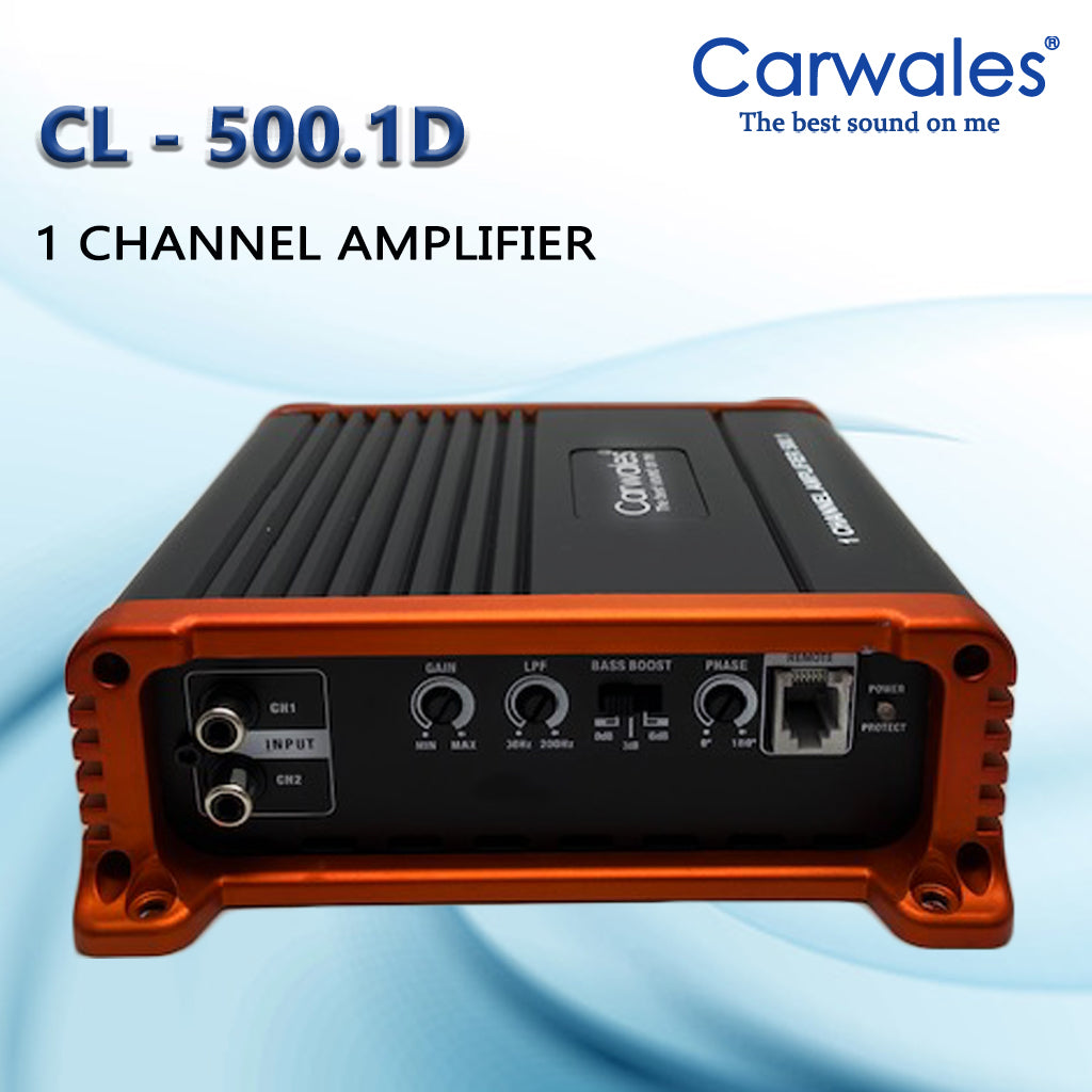 Carwales CL-500.1D Car Amplifier 1 Channel