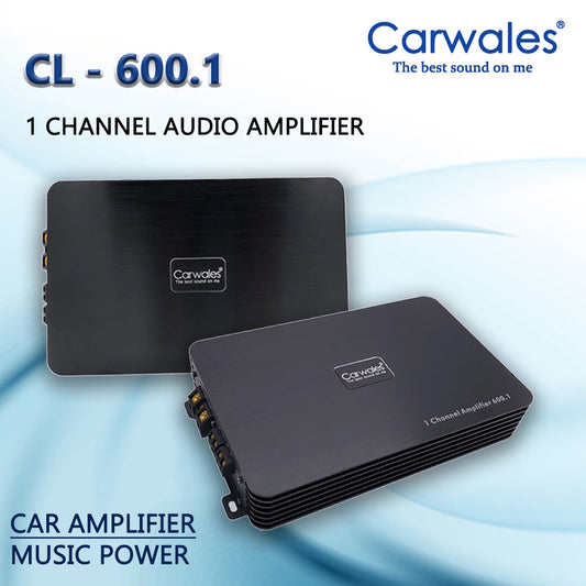 Carwales CL-600.1 Car Audio 1 Channel Power Amplifier