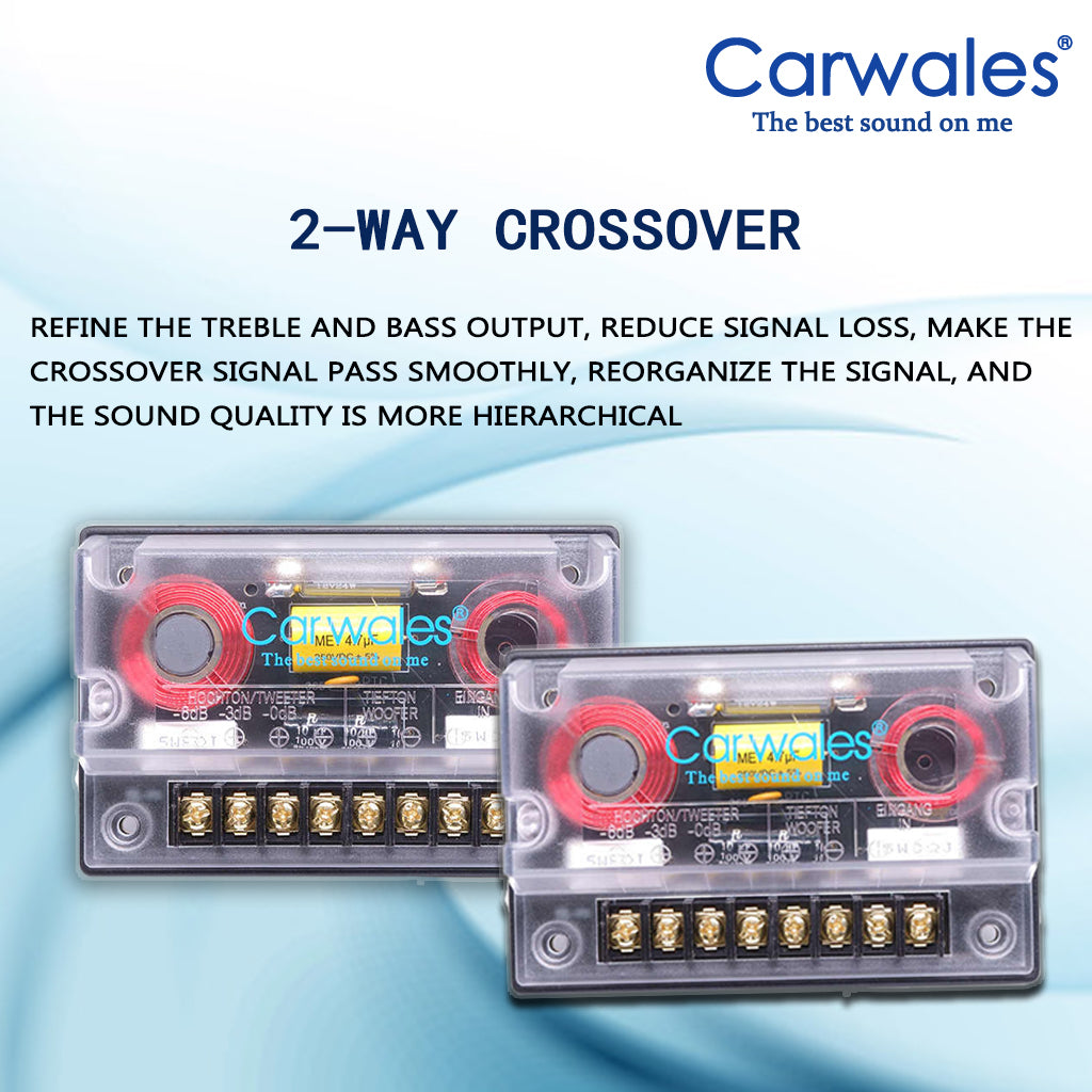 Carwales CL-65.2R 6 - 1/2" 2 Way Car Compound Speaker