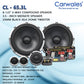 Carwales CL-65.3L 6 - 1/2" 3 Way Car Compound Speaker