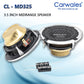 Carwales CL-MD325 3.5" Midrange Dome Speaker