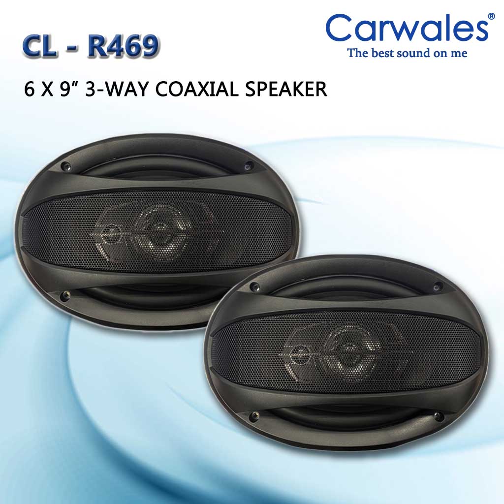 Carwales CL-R469 6 x 9" 3 Way Coaxial Speaker