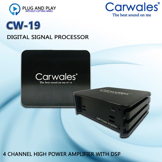 Carwales CW-19 Android 4 Channel Power Amplifier