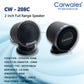 Carwales CW-208C 2" Full Range Speaker With Bass